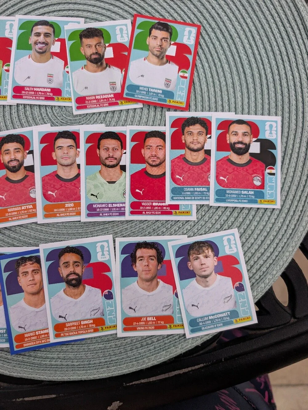 panini World Cup 2026 occer Sticker Collection - Group G- Bel, Egy, Irn, Nzl-21 - Picture 2 of 4